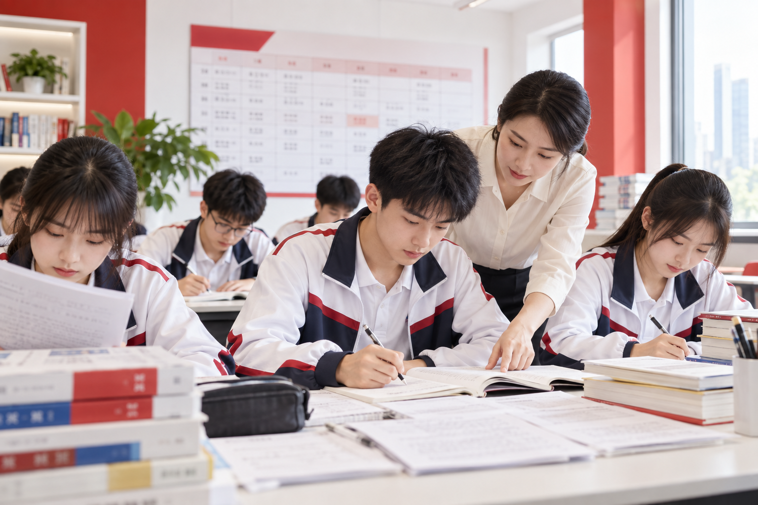 校考集训班课程广告图